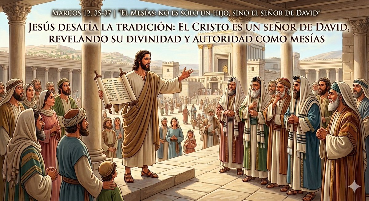 santomcp's tweet photo. Es una declaración de la identidad de Cristo. Él no es un maestro moral más en la historia ni un líder social de una época pasada Él es el Señor aquel que tiene la victoria definitiva sobre el mal (pondrá a tus enemigos debajo de tus pies) y ante quien debemos rendir nuestra vida https://t.co/fq96q3F7rY