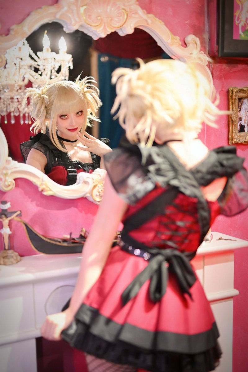 maai_01's tweet photo. 【 cosplay⚠️衣装捏造 】

MHA / トガヒミコ 🌹

『 カァイイ？ 』

📸 @TakeaPhos 
 #HimikoToga #MyHeroAcademia https://t.co/O34jMDiVuN
