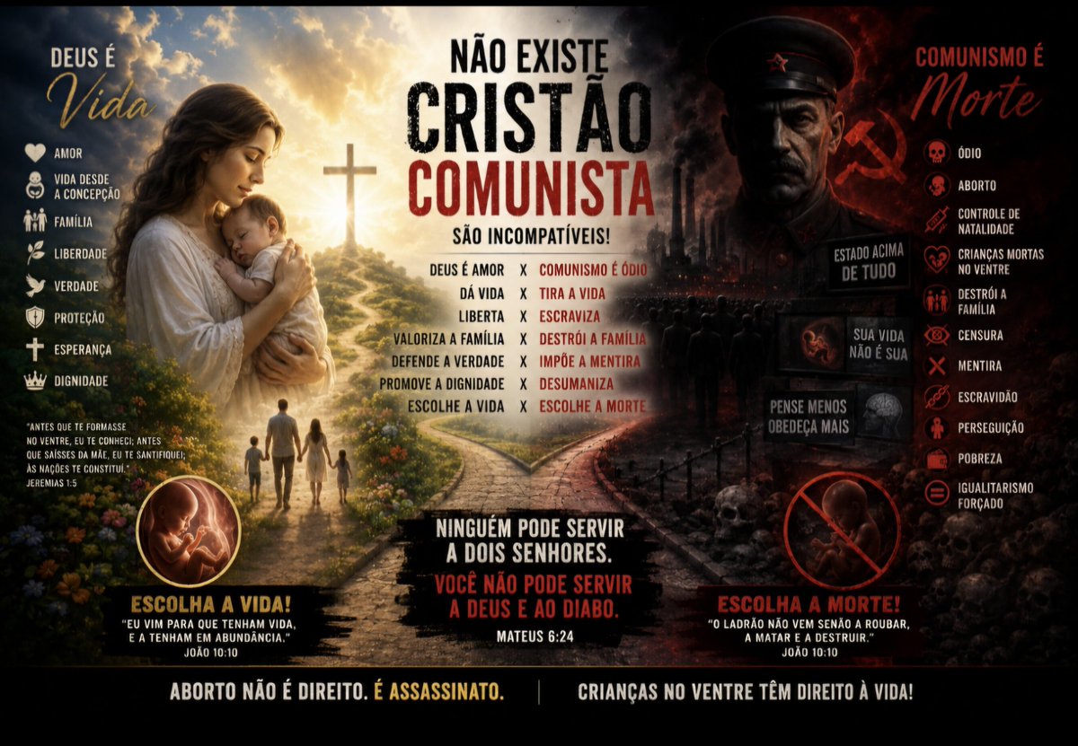 renatomacae's tweet photo. @revistaoeste Nao exite cristao comunista https://t.co/dfBVZux0NB