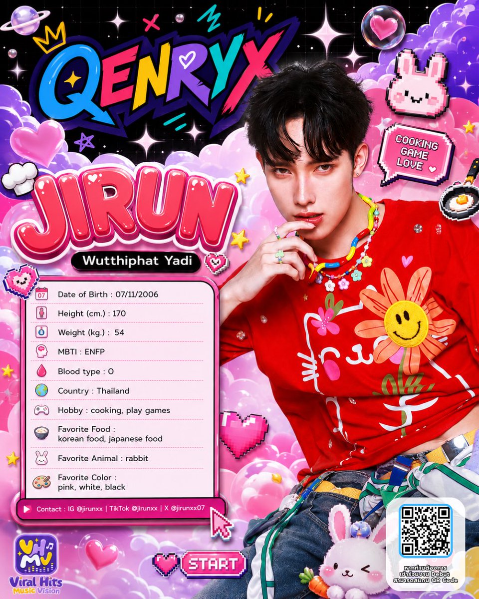TVHArtist's tweet photo. CONCEPT PHOTO #JERUN (จิรัน)
_______________________________________________

📢เข้าร่วมงาน Debut สามารถสแกน QR Code💥

#QENRYX #ViralHitsMusicMusicVision #theviralhits #tpop https://t.co/WcYx4NzsuI