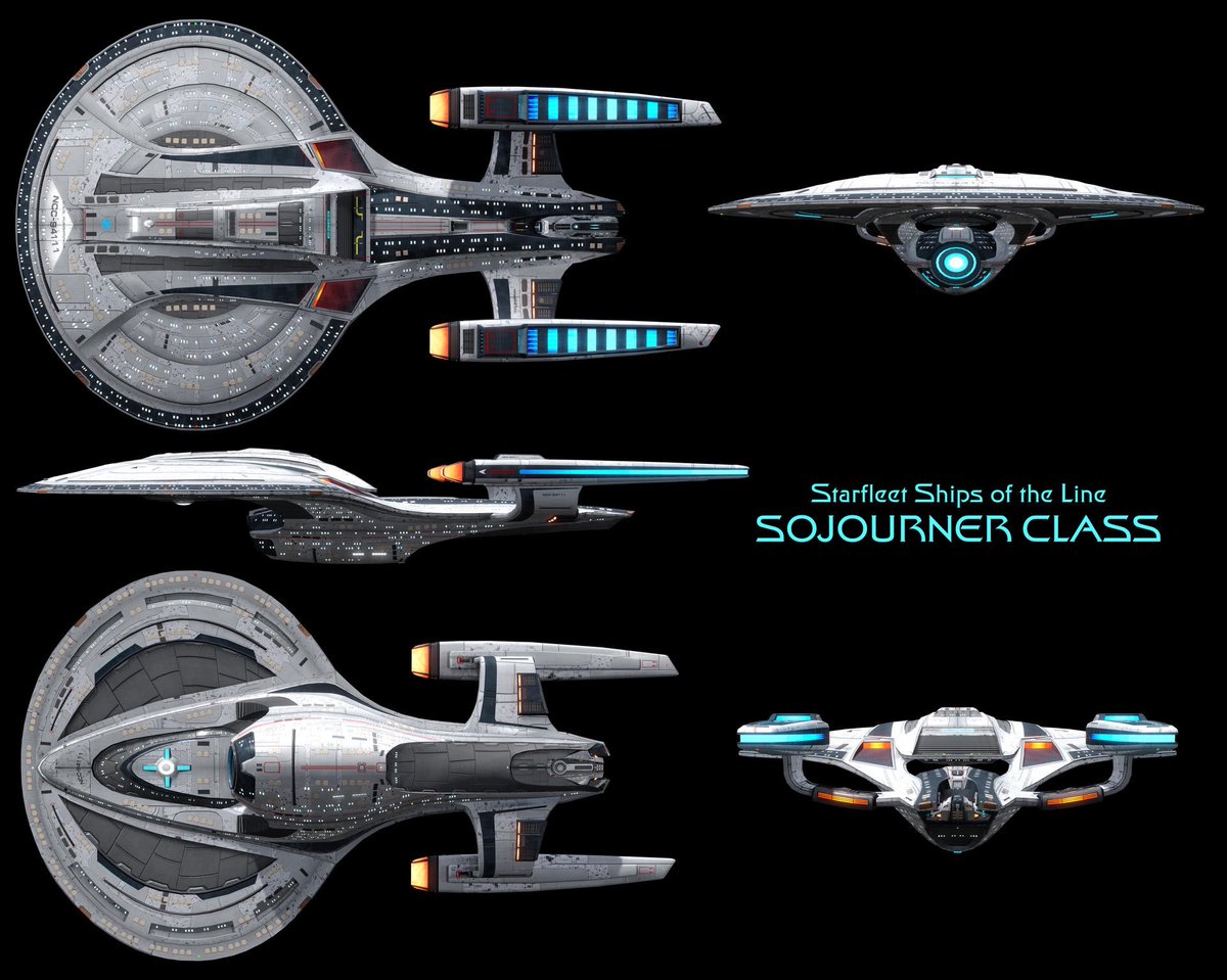NZE_DP's tweet photo. @bestofStarTrek While I like the Constitution 3 Class 

Kinda wish they made STO’s Sojourner Class the Enterprise G (being built in progress) while the Titan A be the temporary Flagship https://t.co/mzNu8ZBtjt
