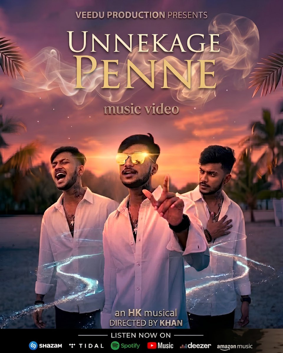 VeeduProduction's tweet photo. Quality music is timeless.✨ Revisit UNNEKAGE PENNE, a premier release from Veedu Production.

 Available now on all major streaming platforms!

🔗 Access the full video via the link in our bio.
https://t.co/e6uSvMg33H

#VeeduProduction #UnnekagePenne #IndependentArtist https://t.co/il03At7VWh