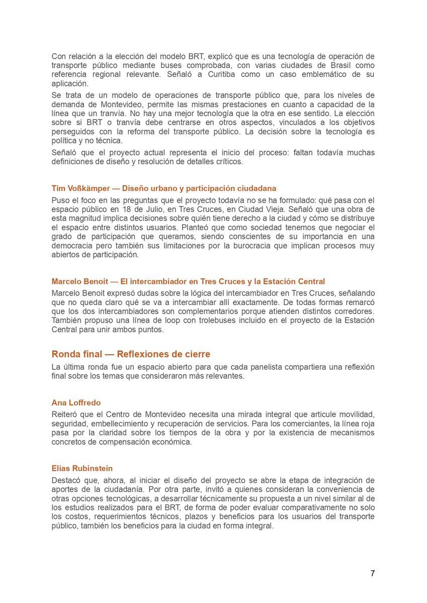 ComoMeMuevoUy's tweet photo. (2 de 2) Resumen del encuentro de @SEDEmvd "Movilidad como desafío de la ciudad del Futuro" https://t.co/fa0PS61FJr