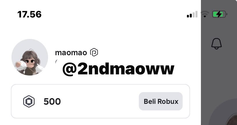 2ndmaoww's tweet photo. haloo!!! ak ristok lagi robux via send nyaa, 15k/100r yapp, dijamin clean karena dikirim dari akun pribadii🫰🫰 https://t.co/ABiM1bzr5z