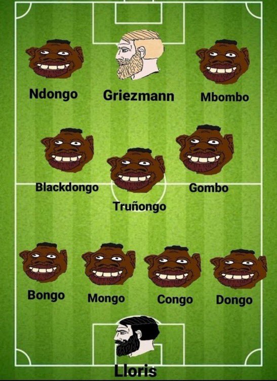 SirJBritain's tweet photo. Pretty much every single European World Cup football team right now. https://t.co/41y5A0xmU3