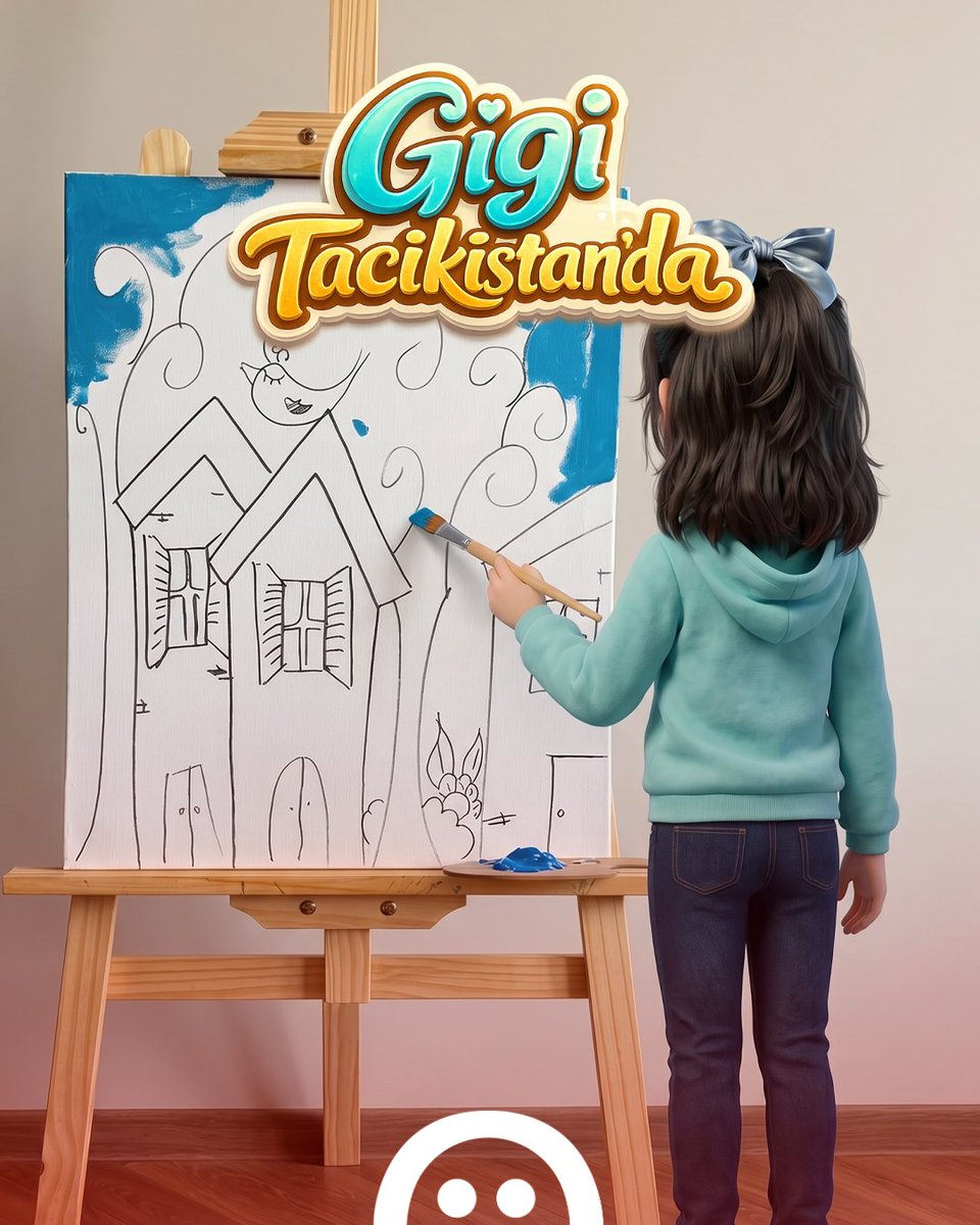 etkamedya's tweet photo. 🎨 "Sanatla Engelleri Aşıyoruz" programında atölye günleri devam ediyor!

Tacikistanlı gençler tuvallerinin başına geçti. Fırçalar kalktı, renkler aktı, eserler ortaya çıkmaya başladı. Gigi de onlarla omuz omuza üretti!

Sanat dil bilmez, engel tanımaz. Bunu bugün bir kez daha gördük. 💛🖌️

Bu güzel buluşmayı mümkün kılan TİKA'ya ve TİKA Tacikistan'a yürekten teşekkür ederiz! 🇹🇯🇹🇷