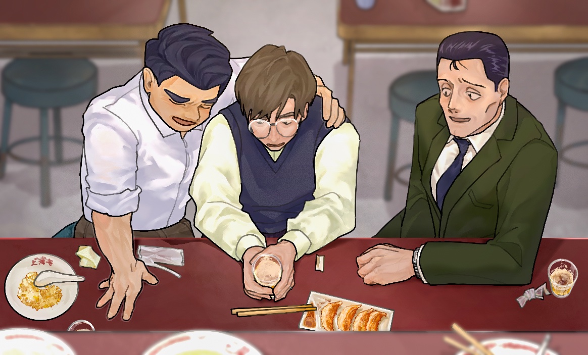 Vlvdaaa's tweet photo. #patlabor

舞台挨拶で仰っていたメンツでラーメン屋さん妄想！🍜 https://t.co/5SOyeDd10b
