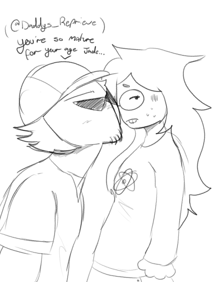 daddys_reprieve's tweet photo. I just drew some bullshittttt anyways here is some uh brojade (req from @Ju66037bodoque )
#brojade #prostuck #brostrider #jadeharley https://t.co/bHxI54xSBE