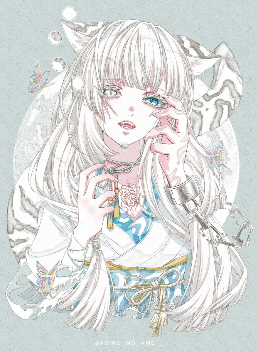 Aoiro_no_ame__'s tweet photo. 虎月 -kogetsu- https://t.co/muQT2V7AZz