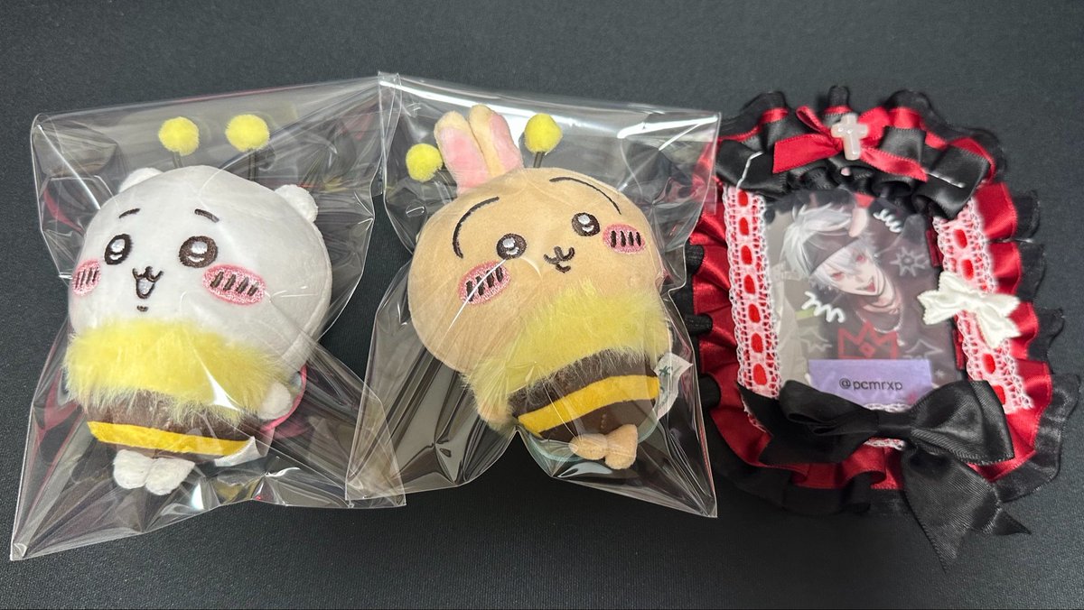 pcmrxp's tweet photo. 【交換】ちいかわ　はちさん　ハチさんぬいぐるみ　セブンイレブン

譲：ちいかわ　うさぎ
求：ハチワレ

郵送交換
まとめて交換頂けるかた優先
条件の合う方お気軽にお声掛けください https://t.co/mYAFzYYVif