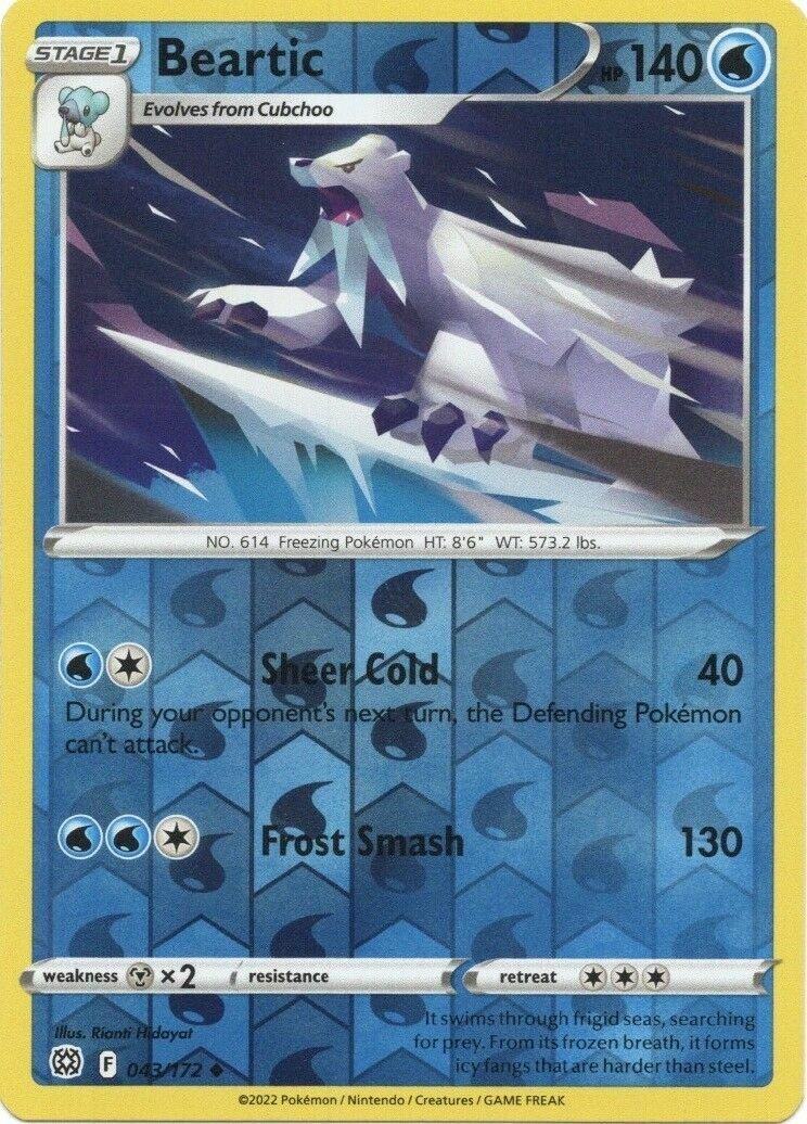 Normaltyper's tweet photo. The TCG has taught me that Beartic actually looks really neat on all fours. https://t.co/oQIHays1Gg