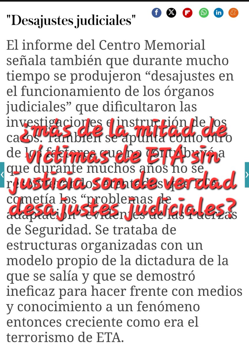 ConsuorF's tweet photo. 4. También #Impune. Su causa judicial se cerró en 1999. Las últimas víctimas de ETA también están #impunes, Carlos y Diego, como casí 400 asesinatos más ¿Por qué blanqueais esta terrorífica impunidad que viven especialmente las víctimas de ETA? ¿Los 80?
https://t.co/McwO4WdlGV https://t.co/1ZqA42A2VG