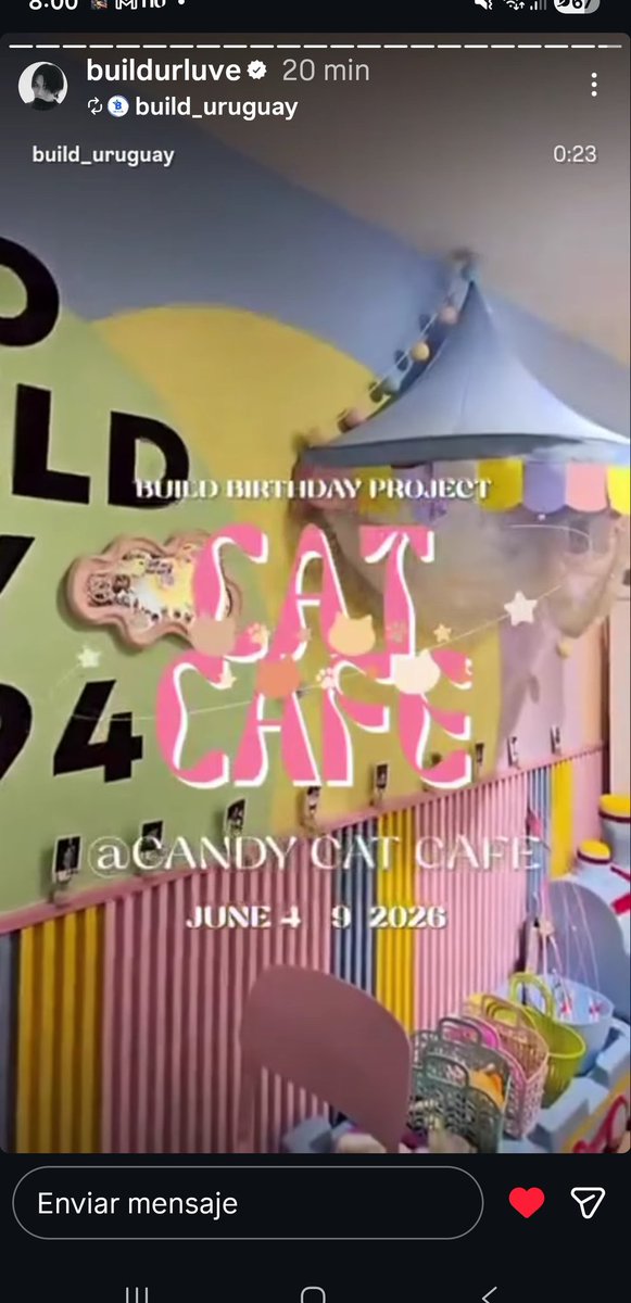 BuildLuveFC's tweet photo. 💙 BUILD BIRTHDAY CAFE ☕️

We are very happy that Biu saw the 🥹 project enjoy coming to visit him

📅 Dates: June 4-9 2026
⏰ Time: 12:00 PM - 10:00 PM
📍 Location: Candy Cat Cafe (Saphan Khwai Intersection Pradipat25)

#HBDBUILDJKPProject #BuildJakapan
#Beyourluve @JakeB4rever https://t.co/3w8bBuZR6n
