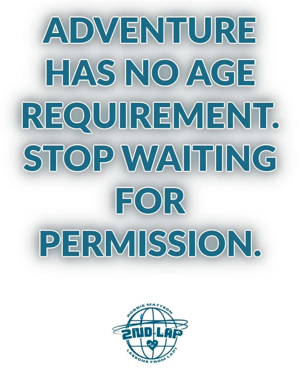 2ndLapPod's tweet photo. The passport doesn't have an expiration date. The trail doesn't have a minimum age. The new experience doesn't come with an age requirement. 🌍
Book the trip. Walk the trail. Say yes to the adventure.
#2ndLap #leadwithlove💜 #LessonsFromLap1 https://t.co/J11aoiImKB