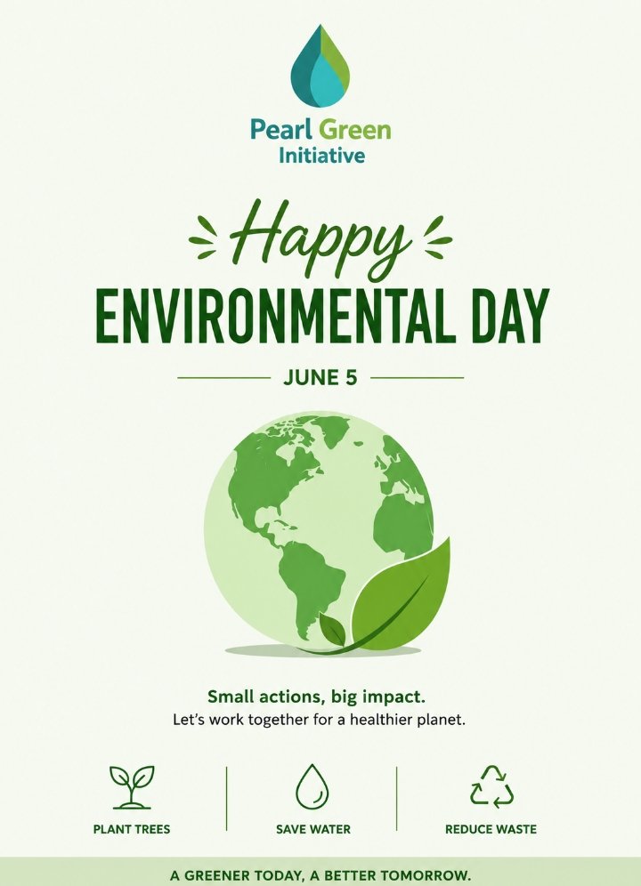 IreenPrever's tweet photo. World Environment Day is a reminder of our commitment to promoting sustainable environmental initiatives that benefit communities and future generations.

#PearlGreenInitiative https://t.co/XVZ1YUzUN9