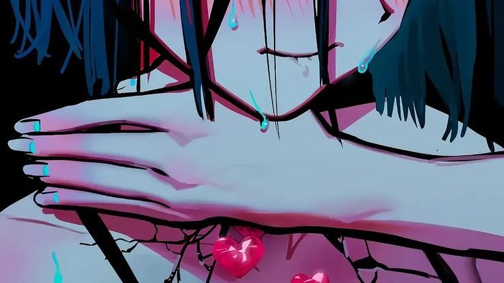 i5yaksha's tweet photo. "a mysterious epidemic where gemstones grow inside the body" the cracks as the sign of infection...? 
#ZOMST #좀비스테 https://t.co/dTfrryyiix