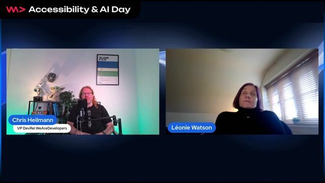 WeAreDevs's tweet photo. Watch our fireside chat with Leonie over at https://t.co/BTz4HzYsIh https://t.co/50OLi1mCku