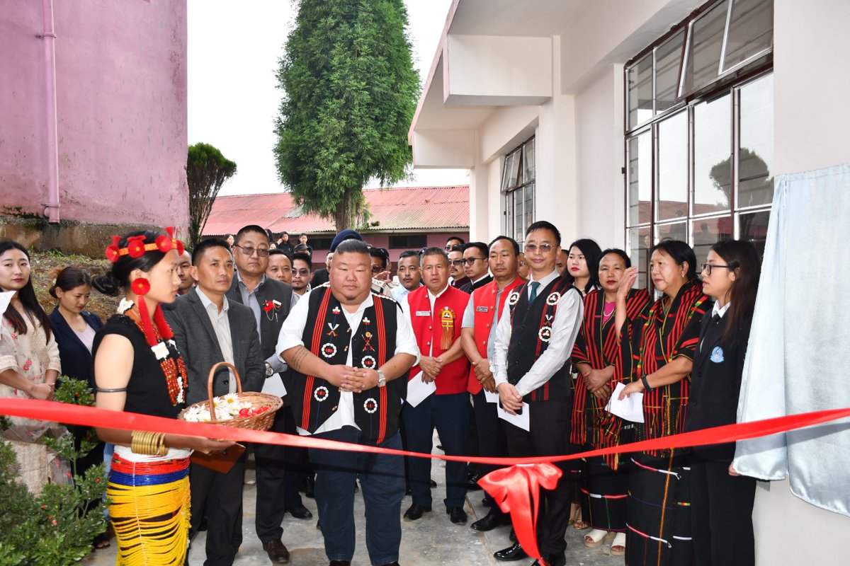 AlongImna's tweet photo. भविष्य की सबसे खूबसूरत बात यह है कि उसे बनाया जा सकता है...

Delighted to inaugurate the New Academic Building at Zunheboto Government College under PM-USHA. This is not just the opening of a building, it is the opening of new possibilities, new aspirations, and new opportunities for our students.

Education remains the most powerful tool to transform lives and shape the future of our state. With improved academic infrastructure, we are creating an environment where students can learn, innovate, and prepare themselves for the challenges of tomorrow.

My sincere appreciation to the Higher Education Department, PM-USHA, the college administration, faculty members, project teams, and everyone whose dedication made this achievement possible.

To the students of Zunheboto Government College, this building belongs to YOU. Fill these classrooms with curiosity, ambition, hard work, and dreams that will take Nagaland to greater heights.