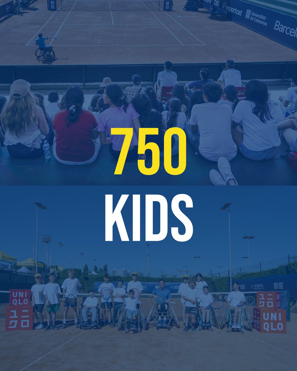 TRAMBcnOpen's tweet photo. Gràcies per haver fet possible aquesta 9a edició del TRAM Barcelona Open ♿️🎾

Ens veiem el 2027, en la que serà la 10a edició del TRAM Barcelona Open! 🔥

#TRAMBarcelonaOpen #ITF1000 https://t.co/UodScL81pG