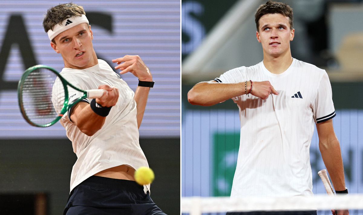 ExpressUSSport's tweet photo. French Open star Jakub Mensik's touching inspiration ahead of historic semi-final
https://t.co/VvqY8EDDzD https://t.co/SnW6TtsGqg