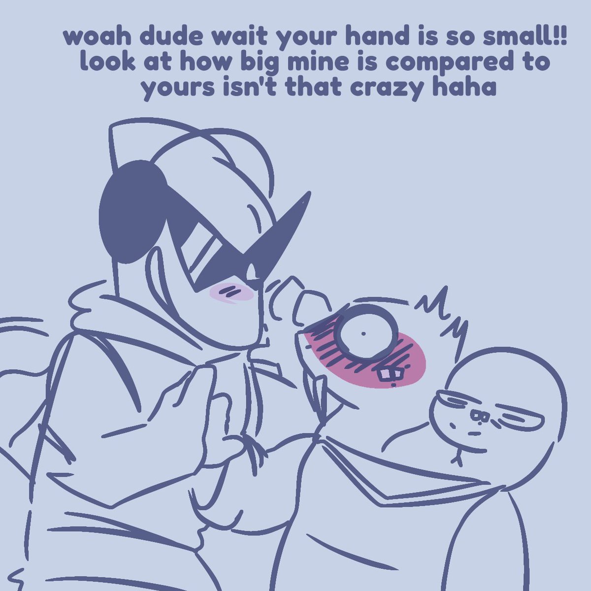 squeak_axolotl's tweet photo. day 567 of toons universe being down after my hiatus [I'm going into the final stages of grief] have panic at the disco yaoi as an apology for not drawing ANYTHING anyone wants but Me it WILL happen again 
#toonsuniverse https://t.co/NbGb0jVhpe