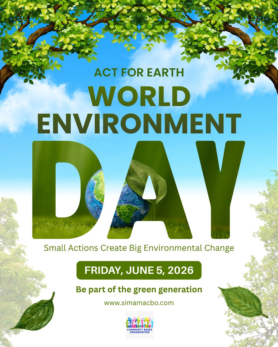 simamacbo's tweet photo. This World Environment Day, we are reminded that protecting the environment begins with the small actions we take every day. We continue to nurture a generation that understands the value of sustainability, responsibility, and community action for a greener future. 🌍🌱 https://t.co/VryyRG8Npj