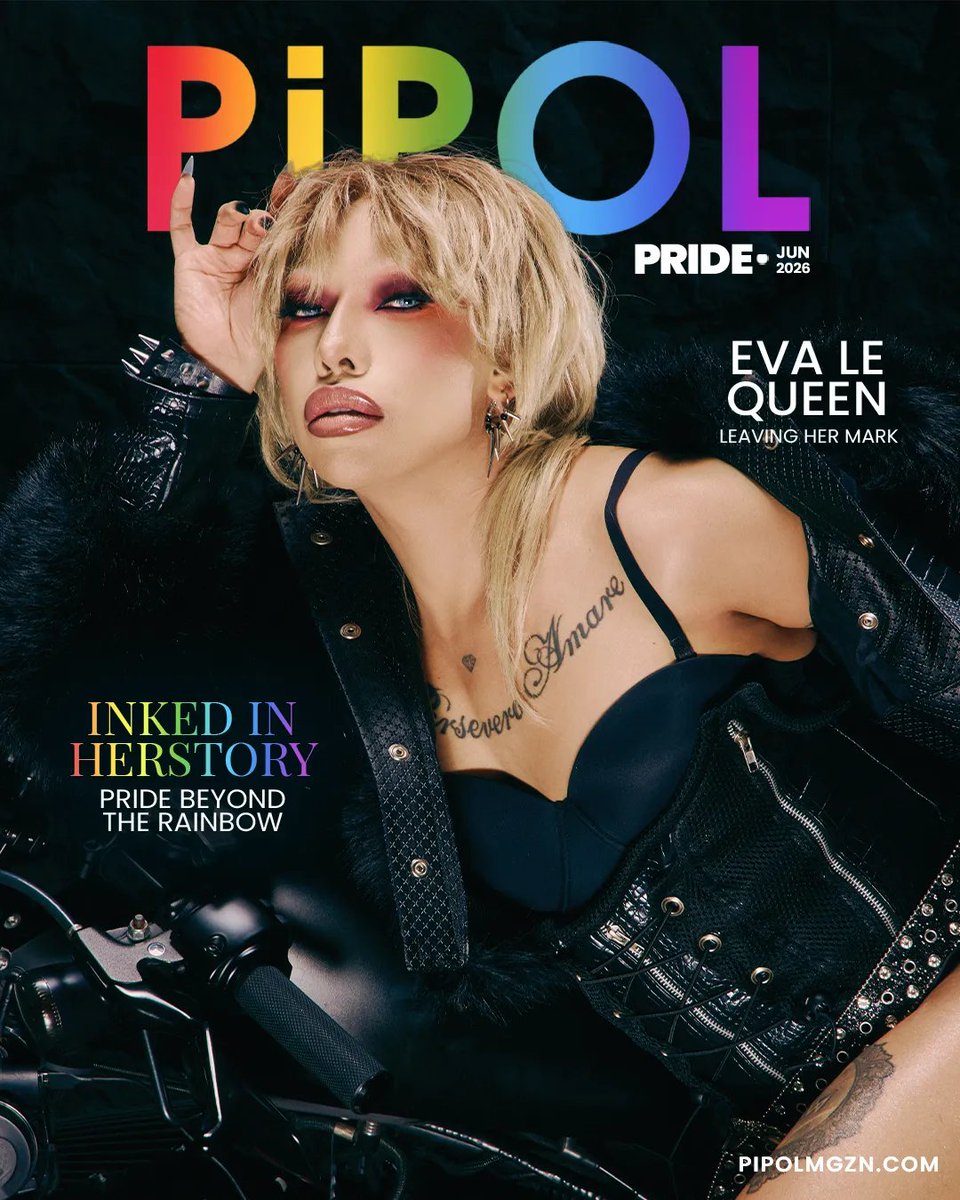 ELQNation's tweet photo. Eva Le Queen: Inked in HERstory
@eva_lequeen 

Read Full Article here: https://t.co/0iRqY0KGdu

#EvaLeQueenforPipol #EvaLeQueen #PipolMgzn https://t.co/CBkF4sUkP9