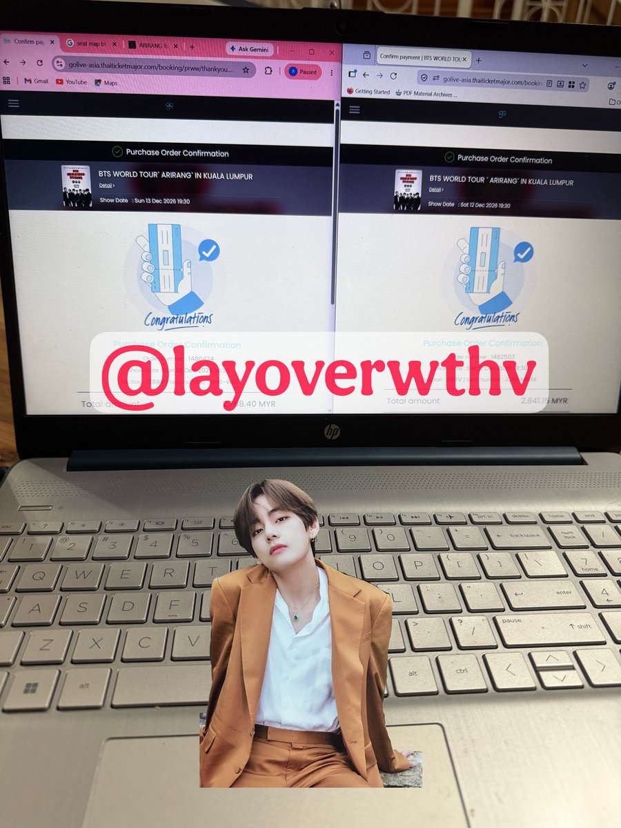 Bella⁷ is SEEING BTS twice!!! tweet media