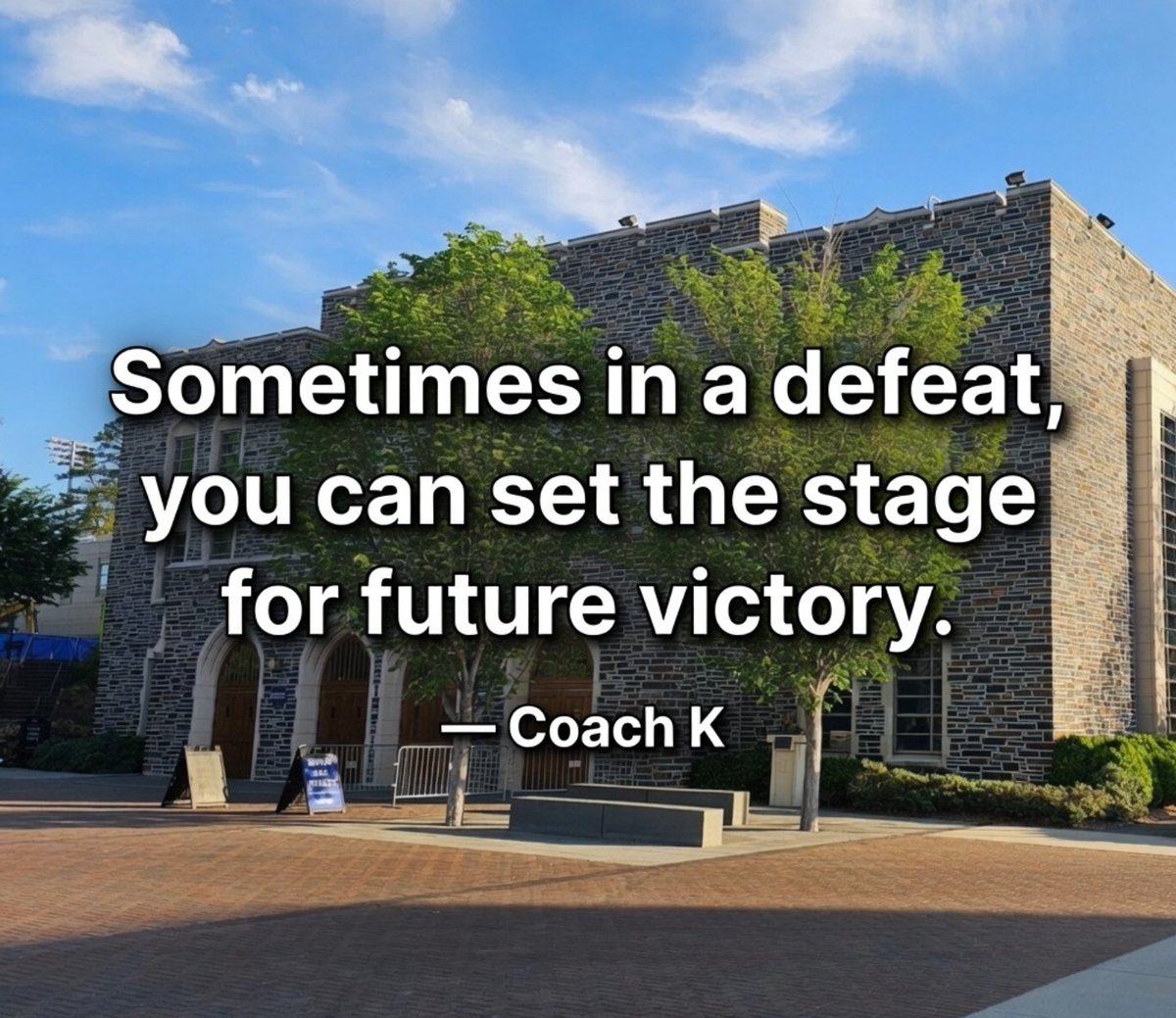 MattGilesBD's tweet photo. Coach K Quote of the Day

😈🏀🐐🗣 https://t.co/eUPe1hqLj0