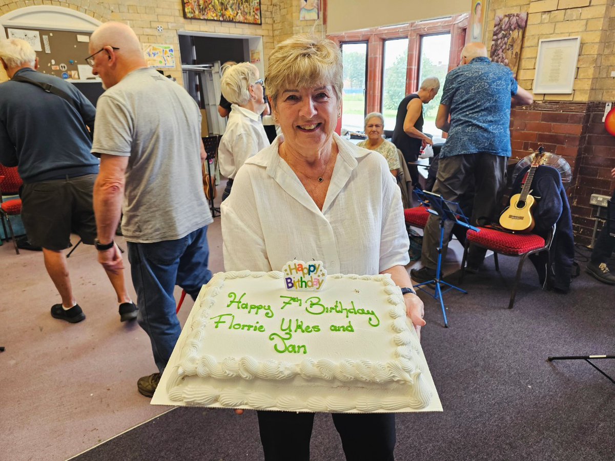 TheFlorrie's tweet photo. Happy 7th Birthday to our fantastic ukulele group, Florence &amp; the Ukes! 🎶🎉

To celebrate, they're performing a special birthday gig tonight in The Bleak House at 7pm. Everyone is welcome, so come along, enjoy some great music, and help us wish them a very happy birthday! https://t.co/TjtpCHkIGm