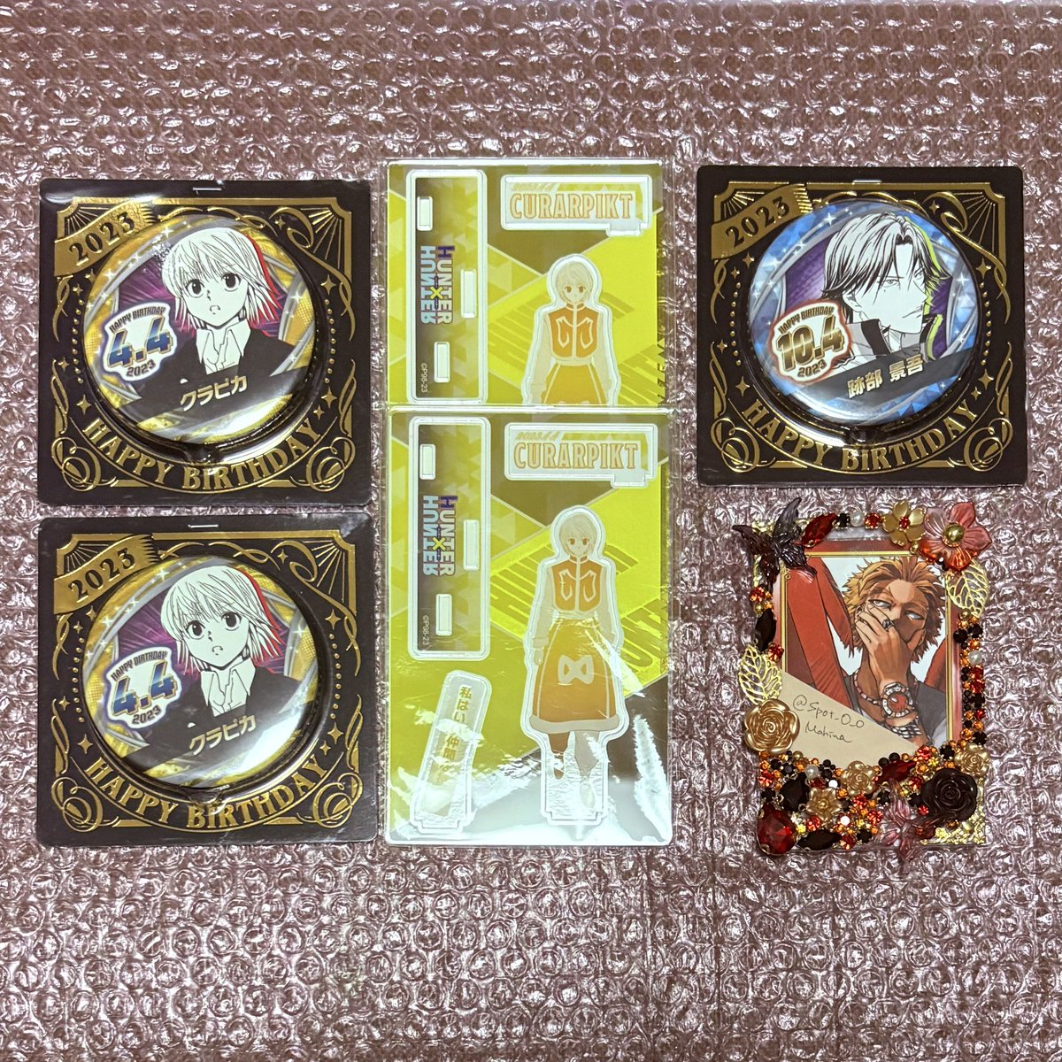 譲渡】ジャンプショップ ジャンショ バースデイ缶バッジ 名場面