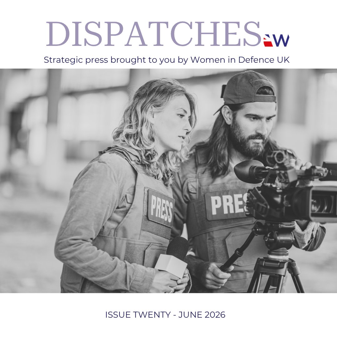 womenindefence's tweet photo. Our Dispatches June edition lands in inboxes today launching our Critical Mass Summit 2026 - The Future #DeedsNotWords #DISPATCHES https://t.co/uqkdXtdIsL