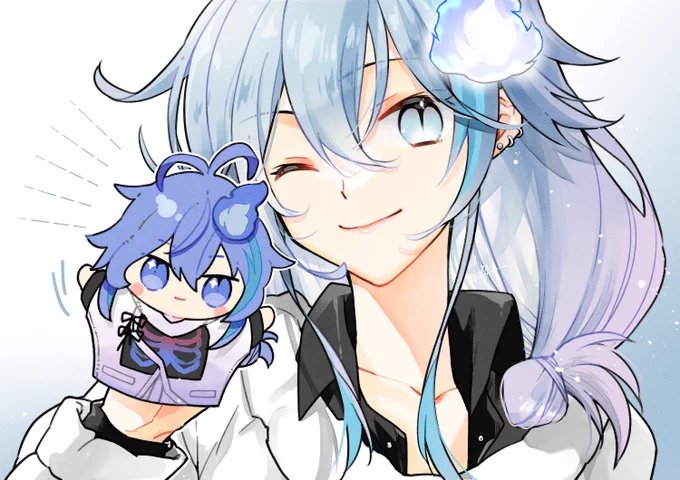 #燐央絵 パペともふ