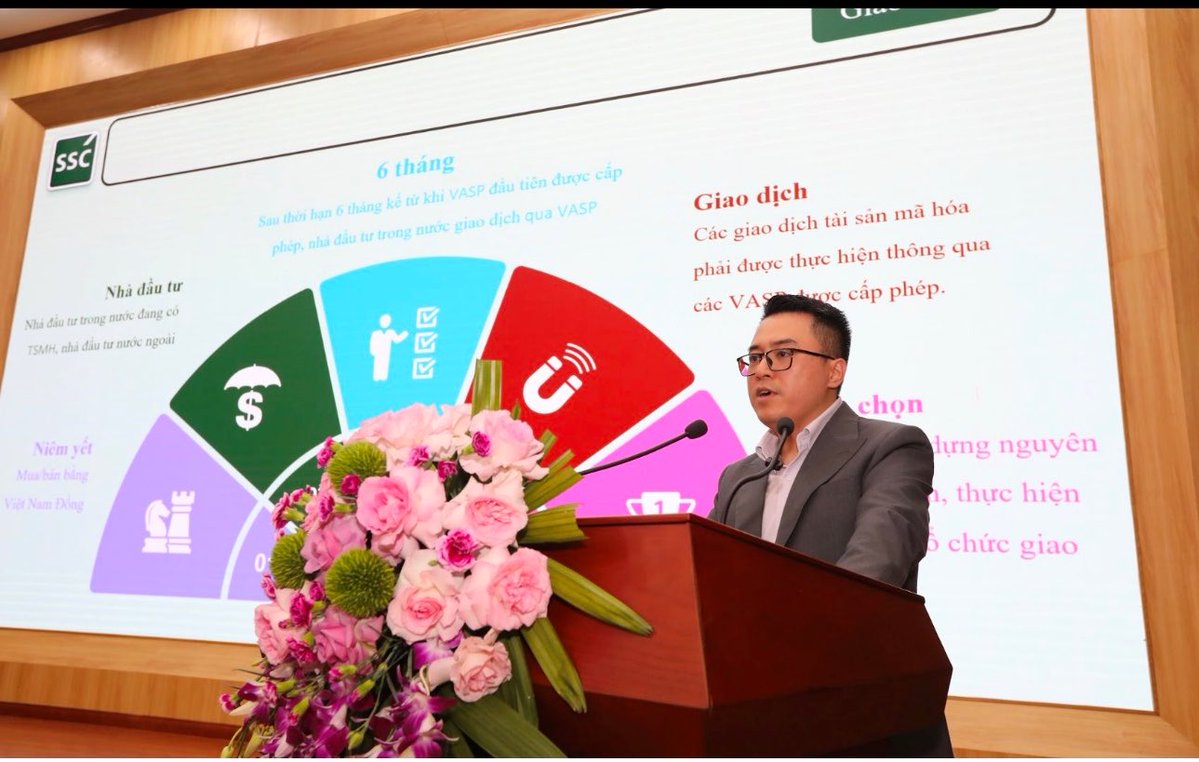 ZPcrypto2072002's tweet photo. Việt Nam sẽ nghiên cứu cho vay ký quỹ, phái sinh tài sản mã hóa
UBCKNN sẽ tiếp tục hoàn thiện khung pháp lý ở cấp cao hơn, nâng cao nhận thức cho nhà đầu tư và hoàn thiện cơ chế phối hợp giữa các cơ quan quản lý nhà nước trong lĩnh vực tài sản mã hóa. https://t.co/7BHgZVILx7