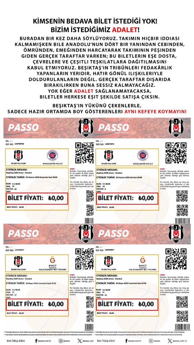 19Pancu03's tweet photo. Çok şükür her yere kendi cebimizden gittik, gitmeye de devam ediyoruz.

Yönetim yalakalarına sormak istiyoruz: Bedava bilet deyip duruyorsunuz. Bu bedava biletler kime gitti ? https://t.co/yJTcLf40fh