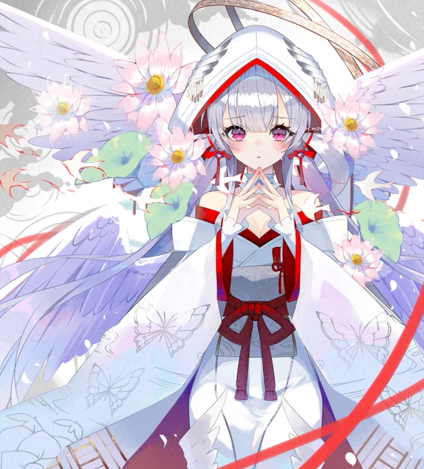 白き無垢の天使 #oc