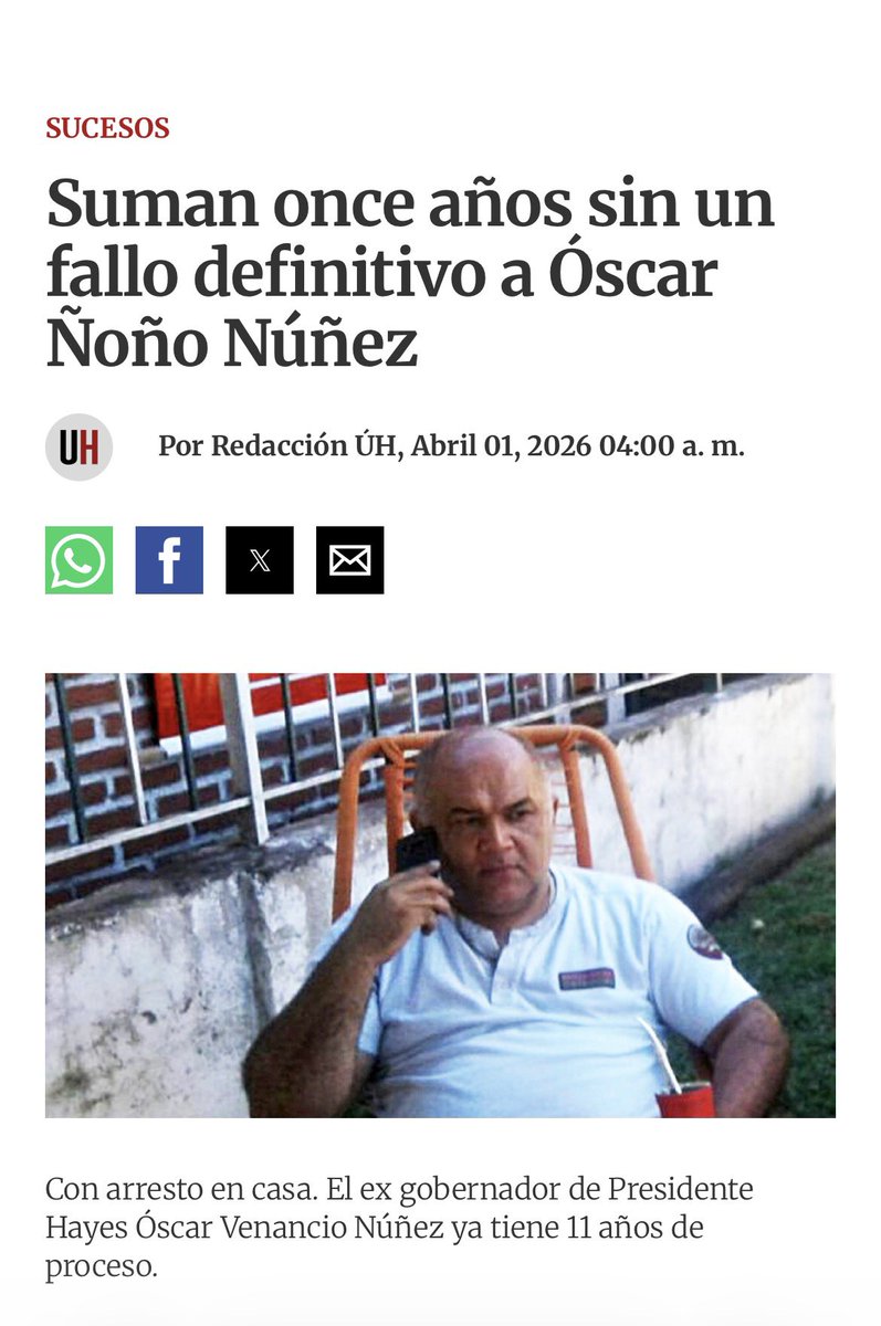 ParaguayPiensa's tweet photo. Bachi Núñez cree que el pueblo es ingenuo. Sabe que rara vez reaccionamos ante los hechos de corrupción y por eso actúan con total impunidad. Mientras tanto, en el caso del millonario perjuicio al Estado que involucra a su hermano, la justicia sigue mirando hacia otro lado. https://t.co/9f8bfVM1nR