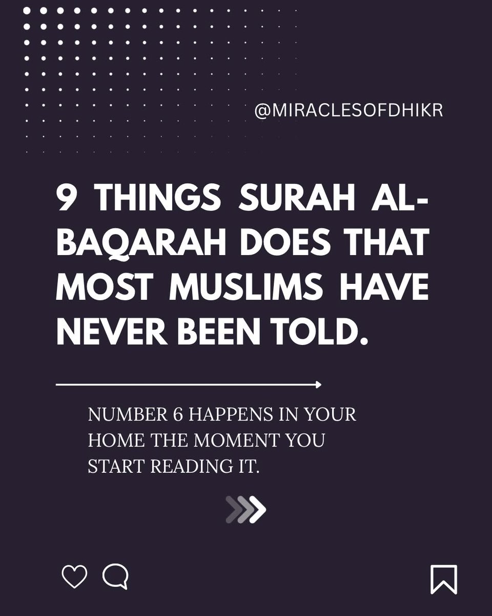 7signxx's tweet photo. Nine Things About Suratul Baqarah you May not Know...

THREAD https://t.co/mm4CNSfTU2