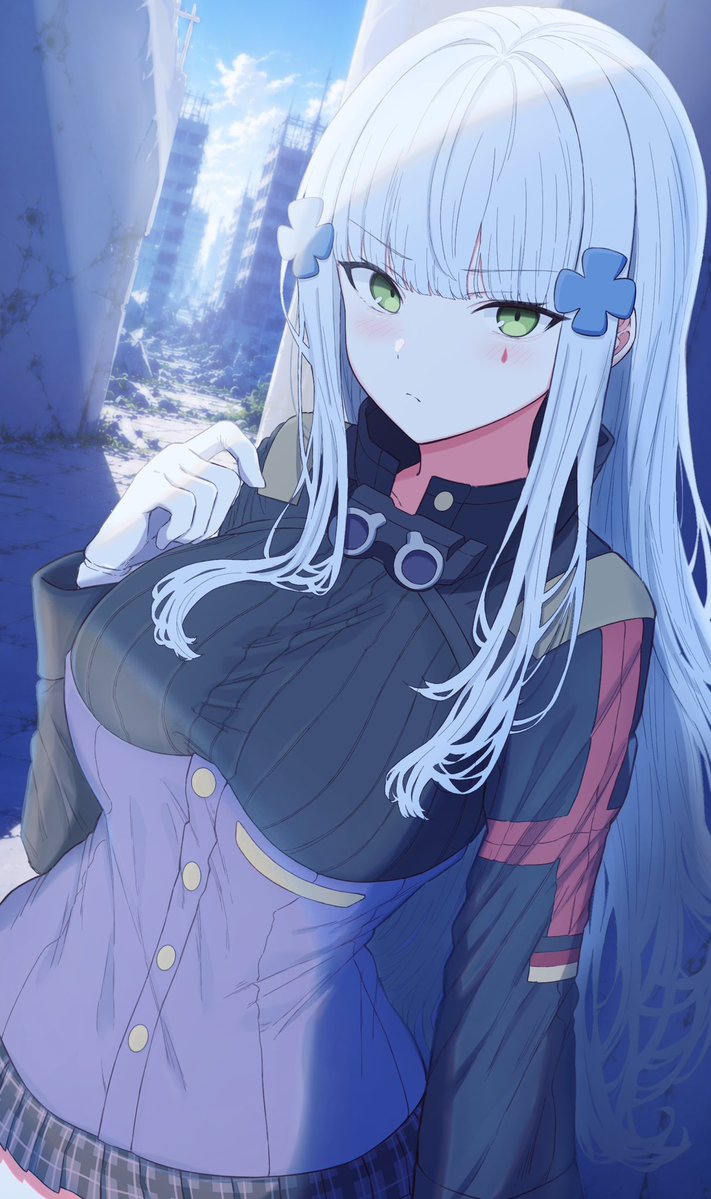 Fu3HHUiEktYzkvf's tweet photo. クルカイ／HK416
#girlsfrontline2 https://t.co/LkWgh6BK17