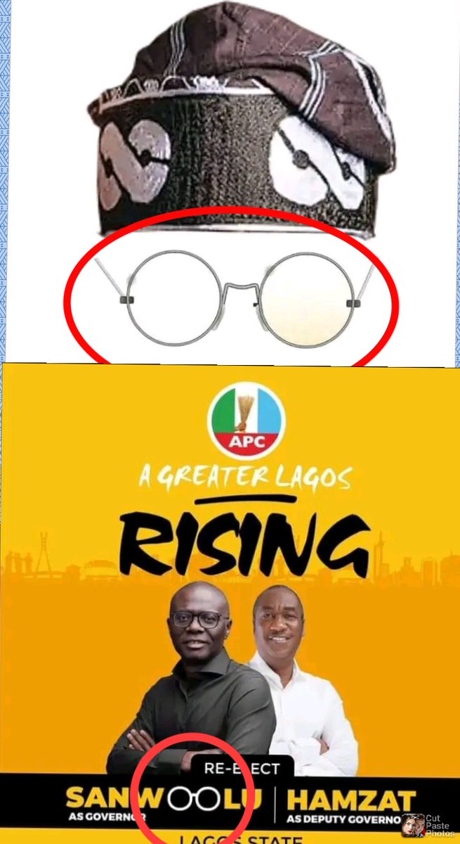 DavidHarts2's tweet photo. @BiggChab Chain.
Also his glasses and Lagos State Political symbol https://t.co/QpyXED7xqC