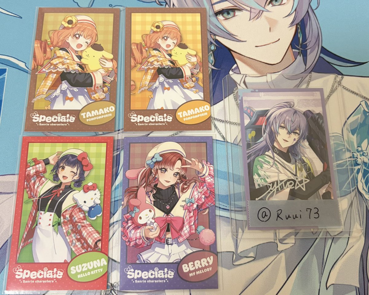 Ruui73's tweet photo. 【交換/買取/譲渡】【Speciale×サンリオキャラクターズ】ランダムフォト風カード チェキ

譲▶︎画像①
求▶︎画像②💖各1>>>定価+送料

纏めての方優先

郵送、PayPayのみ

お気軽にお声掛けください🌸 https://t.co/M48CVwIGCL