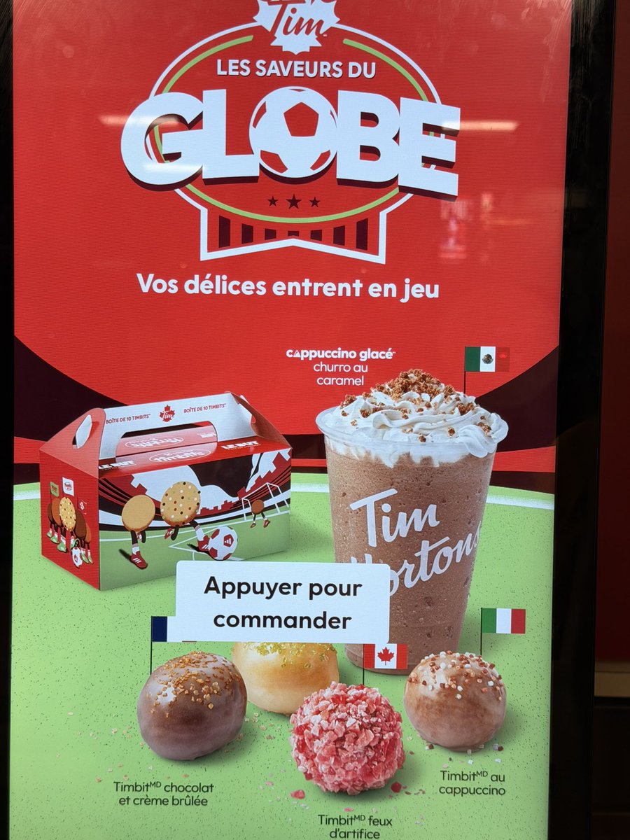 Charlieguuday's tweet photo. México es el protagonista en Tim Hortons 🥰😌🫡 🇲🇽 https://t.co/siQbIdPAoq