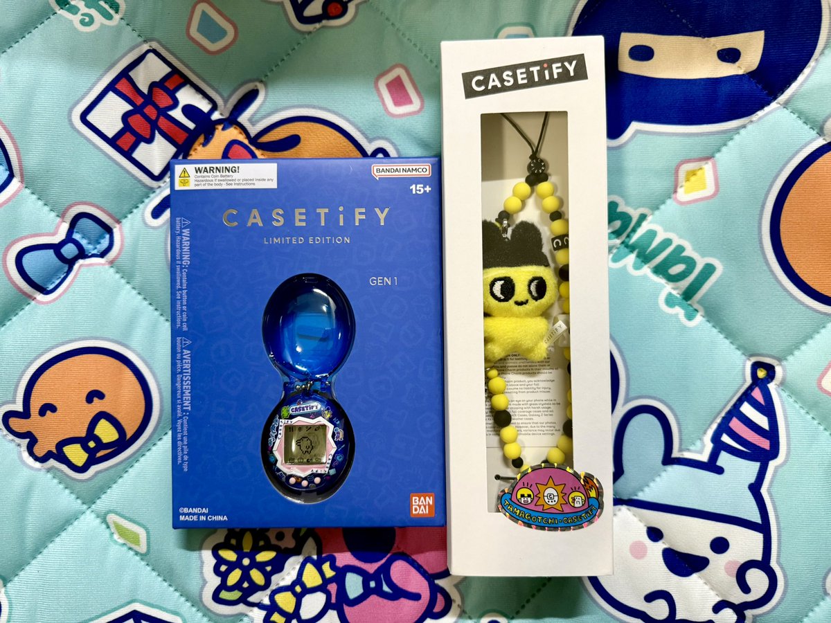 たまごっち×CASETiFYコラボ届いた? ストラップ、作りがしっかりしてい 