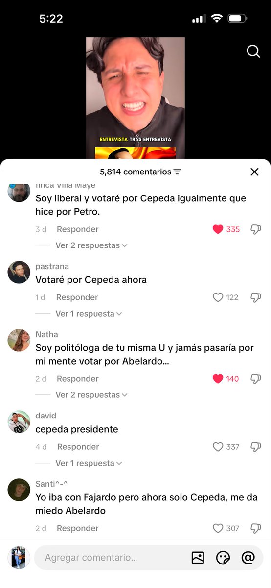 mujerdulce35's tweet photo. Qué bueno que personajes como este chico  que es un politólogos de derecha, ahora reconoce  el error tan grande que es votar por un Abelardo de la Asprilla eso lo hace más profesional y más equitativo!👏🏼👏🏼 https://t.co/yoA3Gmf3U9