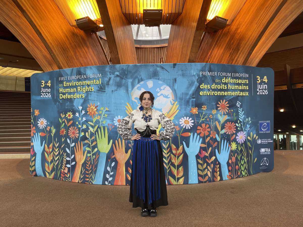 zminaUkraine's tweet photo. ZMINA attended the 1st European Forum of Environmental #HRDs. It brought together around 400 participants from almost all 46 MSs of the @coe.

ZMINA was represented by Ana More, Head of the Civil Society Protection Programme, who joined the WG on SLAPPs.

https://t.co/CYcuxrkQ3X https://t.co/ZVRUoaOX8s