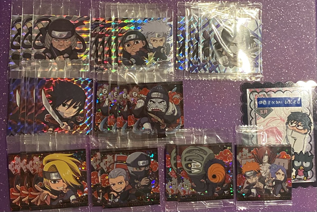 02xminx20's tweet photo. [交換] にふぉるめーしょん シールウエハース NARUTO ナルト

譲 画像1～8
求 画像9 ∞(最下段は各1)

過去弾SECは画像11上段中段複数含む条件良い方のみ
まとめて優先、比率考慮

秋葉原手渡し、郵送 https://t.co/vsHU0m2WV8
