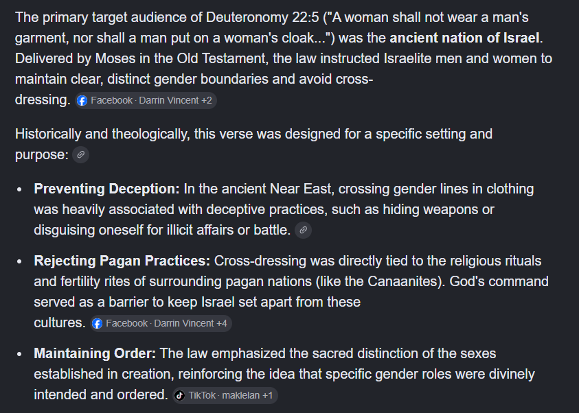 1995Cigarettes's tweet photo. @OperHealAmerica Deuteronomy 22:5 was written for the ancient nation of Israel, not 21st century men and women worldwide.

The problem with saying "kill transgenderism" is that the trans cult interpret that as "kill transgender people", and they'll say Christianity is a "religion of hate". 😬 https://t.co/P4f6hTu6Cy