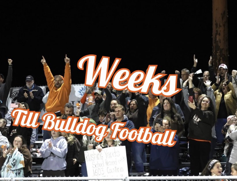 EP_BulldogFB's tweet photo. 11 Weeks til the fans fill up Reid Memorial Stadium for kickoff, will you be there?
#TheCountdown #ControlTheControllables #BulldogFootball https://t.co/ga7QqmBcbo