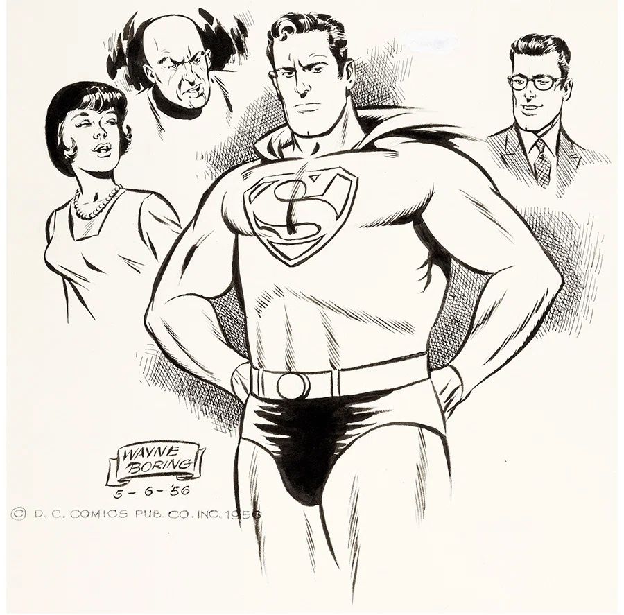 SupermanHomepge's tweet photo. #DidYouKnow the late, great comic book #artist #WayneBoring was born #OnThisDay June 5, 1905. https://t.co/lSfHgNuPvR