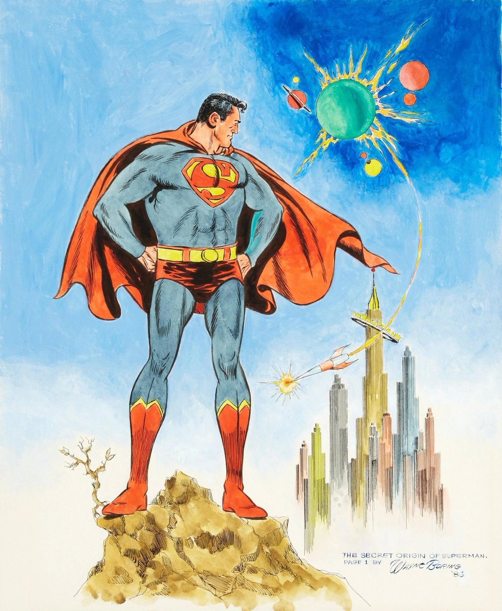 SupermanHomepge's tweet photo. #DidYouKnow the late, great comic book #artist #WayneBoring was born #OnThisDay June 5, 1905. https://t.co/lSfHgNuPvR